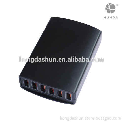 Good high quality 6 port USB car Charger wireless mobile DC power 50W